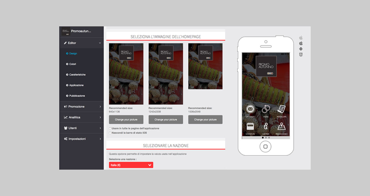 Crea la tua APP
